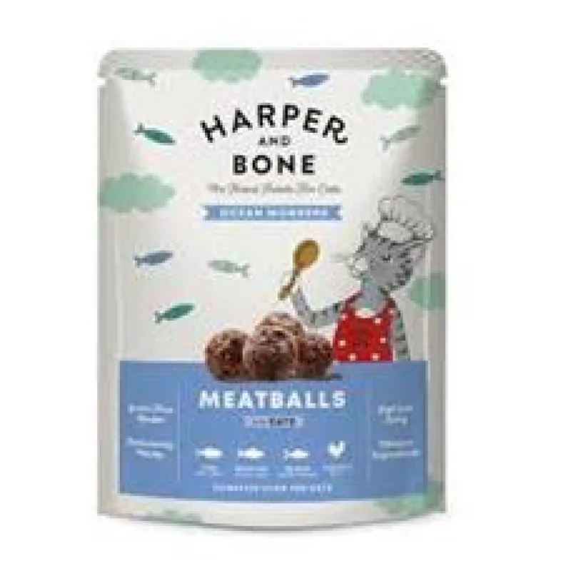 Harper and Bone Cat divy oceánu, kapsička 85g
