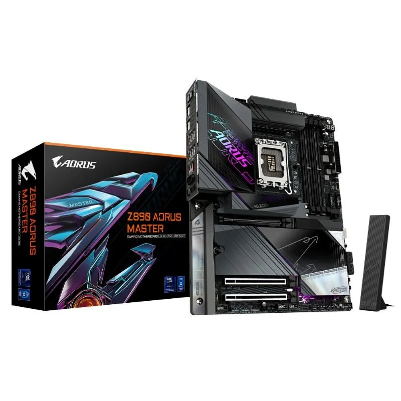 GIGABYTE MB Sc LGA1851 Z890 AORUS MASTER, Intel Z890, 4xDDR5, 1xHDMI, …