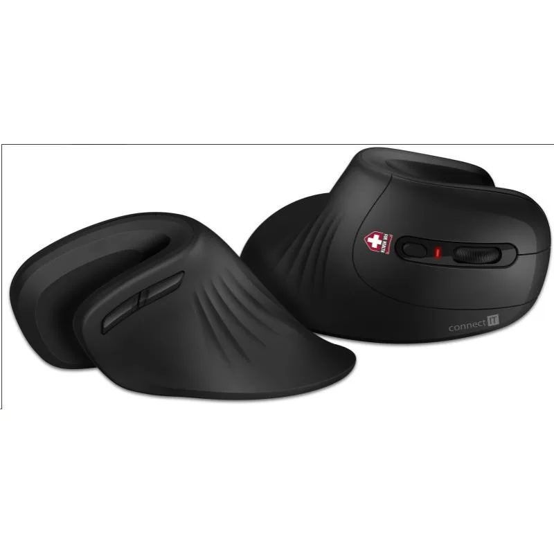 CONNECT IT FOR HEALTH Ergonomická vertikálna myš (+ 1x batéria AA zdarma)…