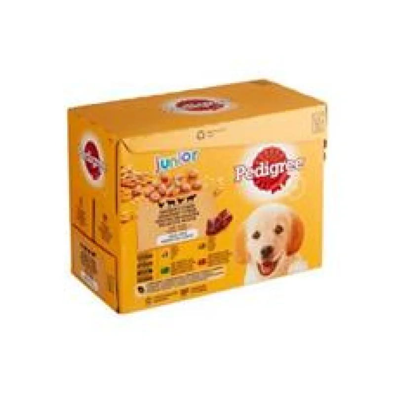 Pedigree kapsa Junior pack mix v želé 12x100g