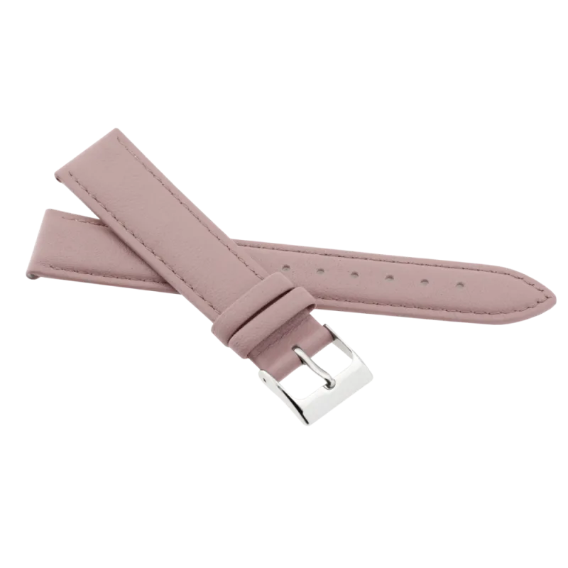 JVD Kožený unisex vínový řemínek na hodinky R41421/12