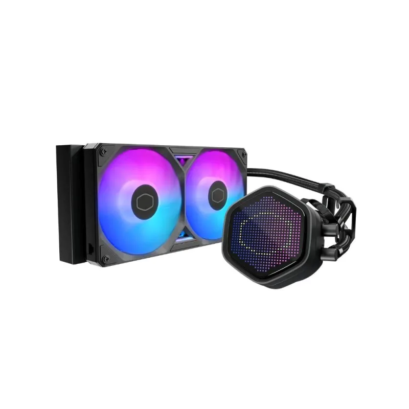 Cooler Master vodní chladič MasterLiquid Atmos II Pixel LED, 2x120mm, …