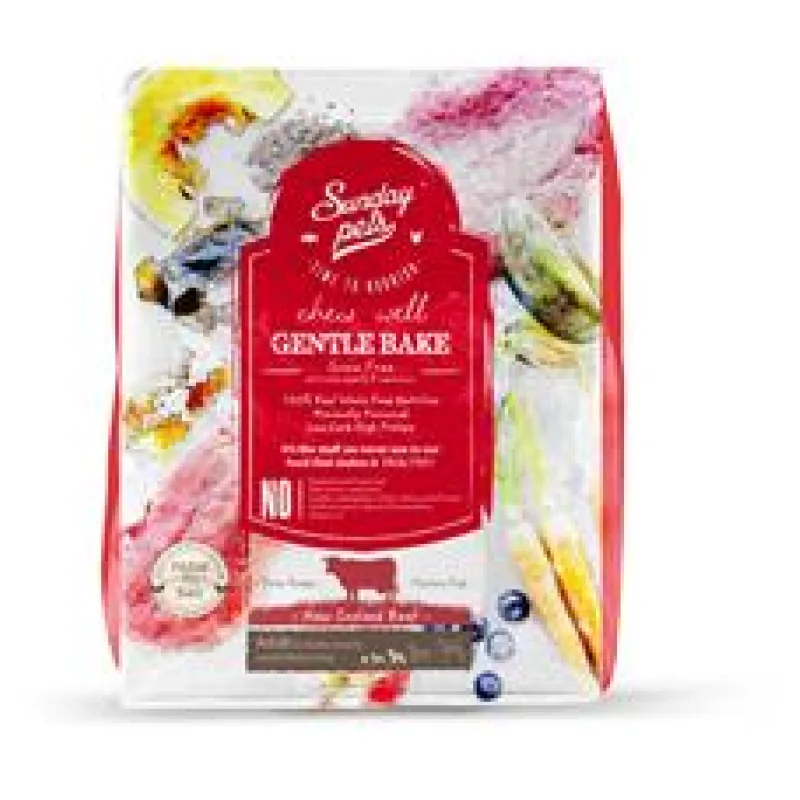SUNDAYPETS GENTLE BAKE BEEF ADULT SMALL/MEDIUM BREED 1,3 kg