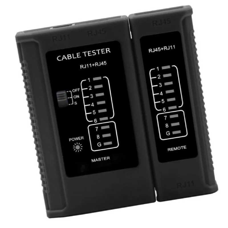 W-star Tester UTP WS468BK, RJ45, RJ11, STP, Cat5e, Cat7, celočierny WS…
