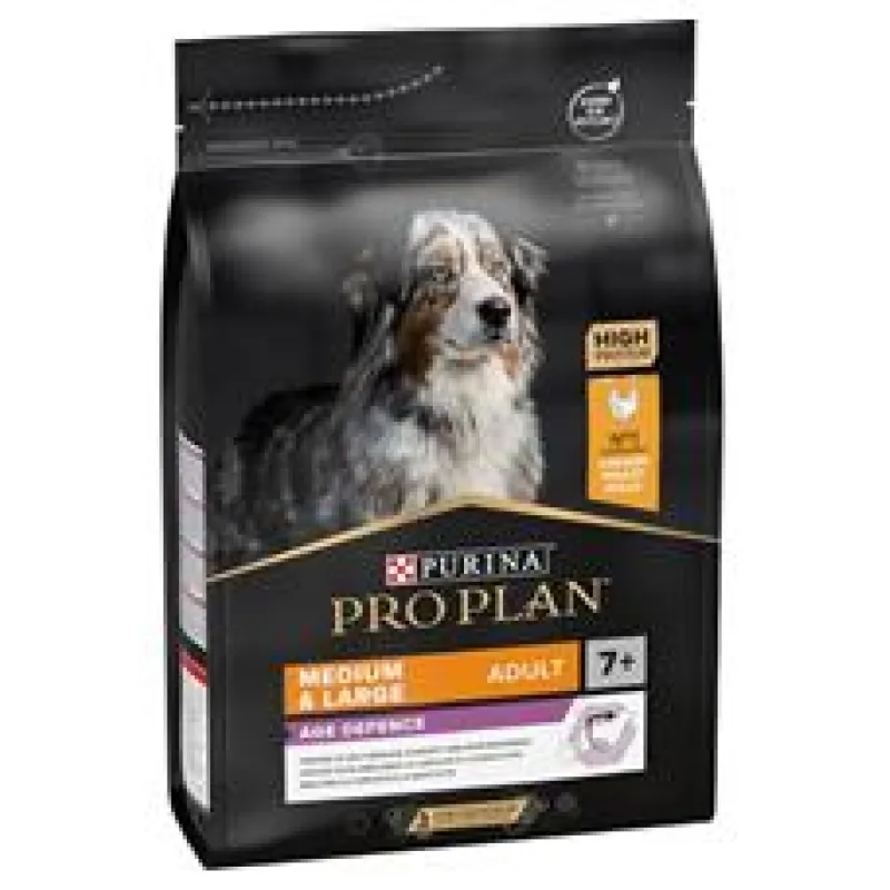 Pro Plan Dog Adult Medium&Large 7+Age Defence kuře 3 kg