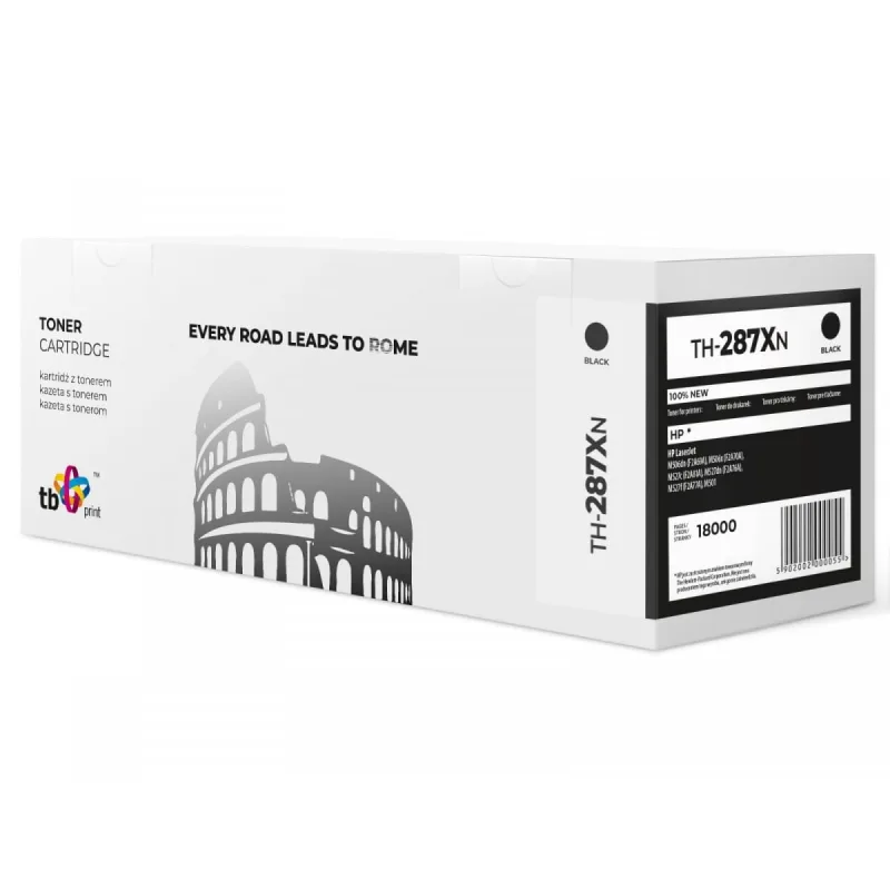 Toner TB kompatibilný s HP CF287X, Black, 18000, new TH-287XN