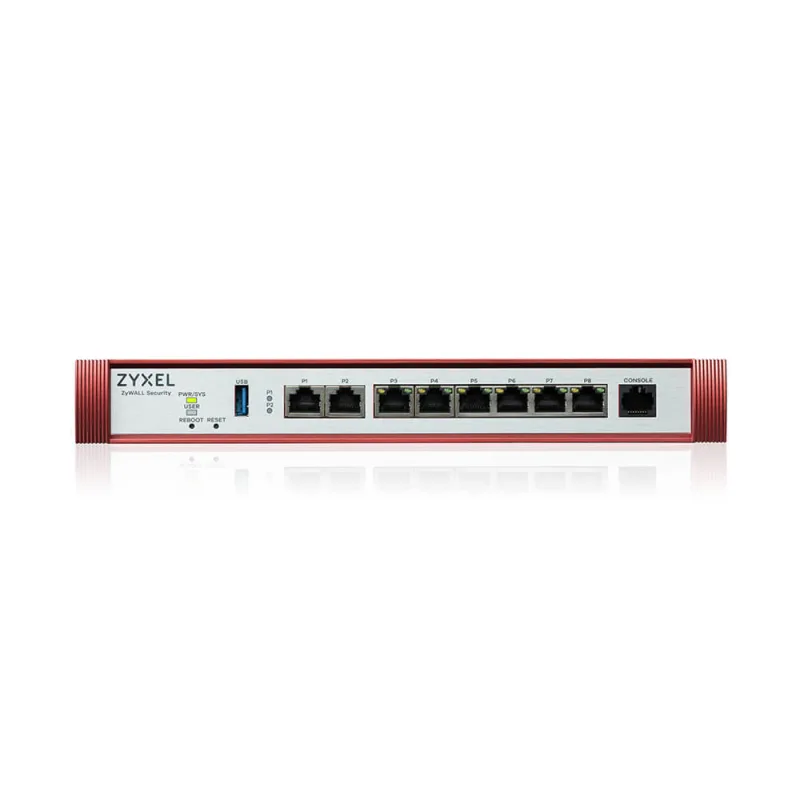 ZYXEL USG Flex 200H, 2*2.5Gig., 6*1G, USB, 1 device USGFLEX200H-EU0101F