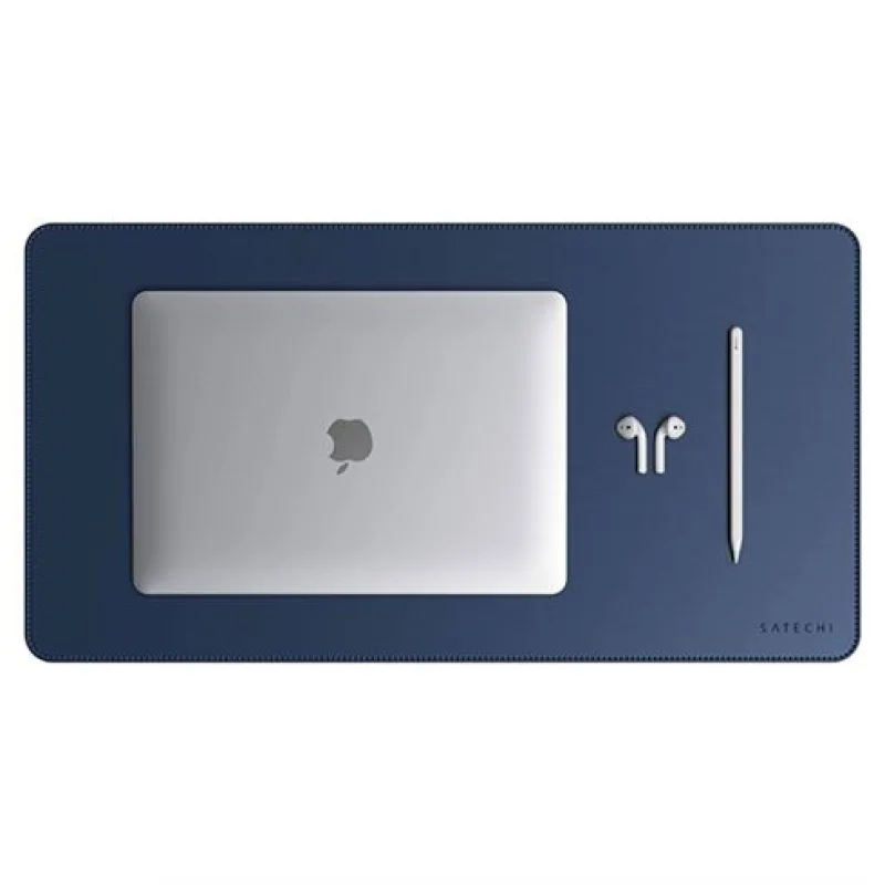 Satechi Eco Leather Desk Mat Blue ST-LDMB
