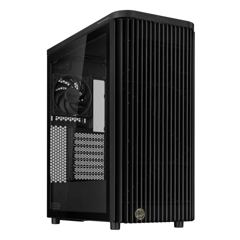 ASUS case PROART PA401 TG PWM, ATX, 2x 160mm Fan, 1x 120mm Fan, Fan…