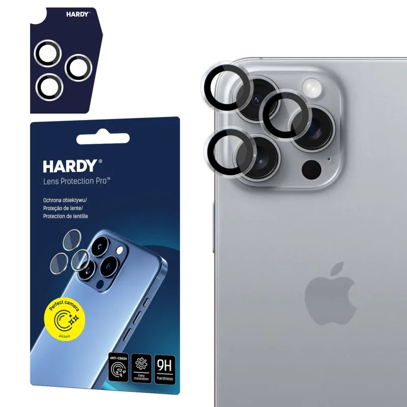 3mk Hardy Lens Protection Pro pro iPhone 16 Pro /16 Pro Max, čirý…