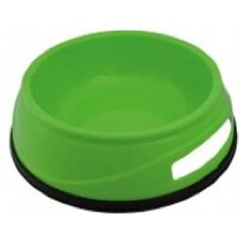 Plastová HEAVY miska s gumovým okrajem modrá 1,5 l/ 20 cm