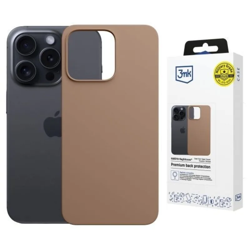 3mk ochranný kryt HARDY MagSilicone pro Apple iPhone 14 Pro Max Gold…
