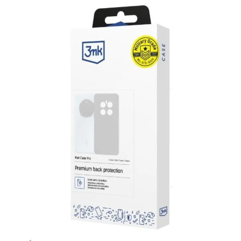 3mk ochranný kryt Matt Case Pro pro Redmi Note 15 Pro+ 5G 5903108705509
