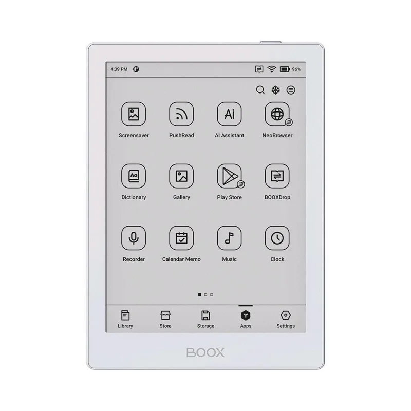 E-book ONYX BOOX GO 6, biela, 6" Carta 1300, 32GB, Bluetooth, Android 11,…