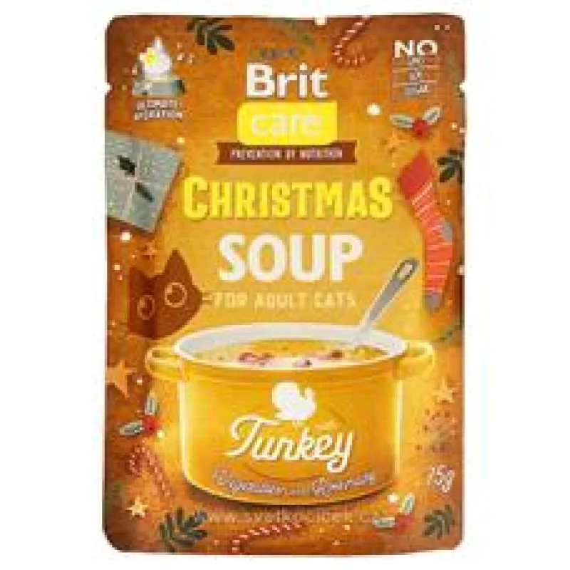 Brit Care Cat Christmas Turkey Soup 75g