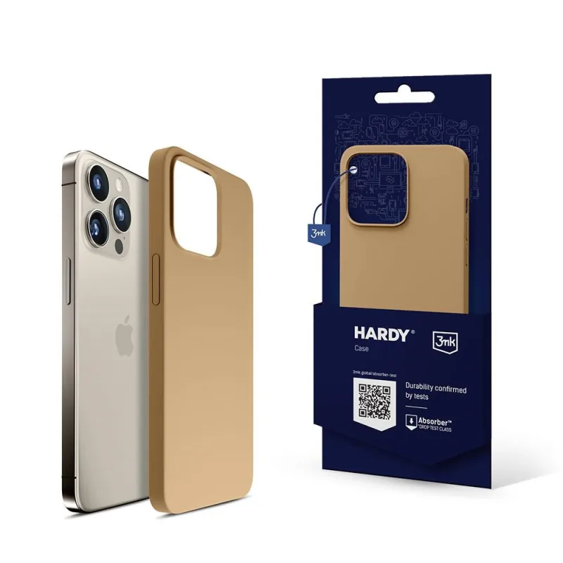 3mk ochranný kryt HARDY Silicone MagCase pro Apple iPhone 15 Pro, Dark…