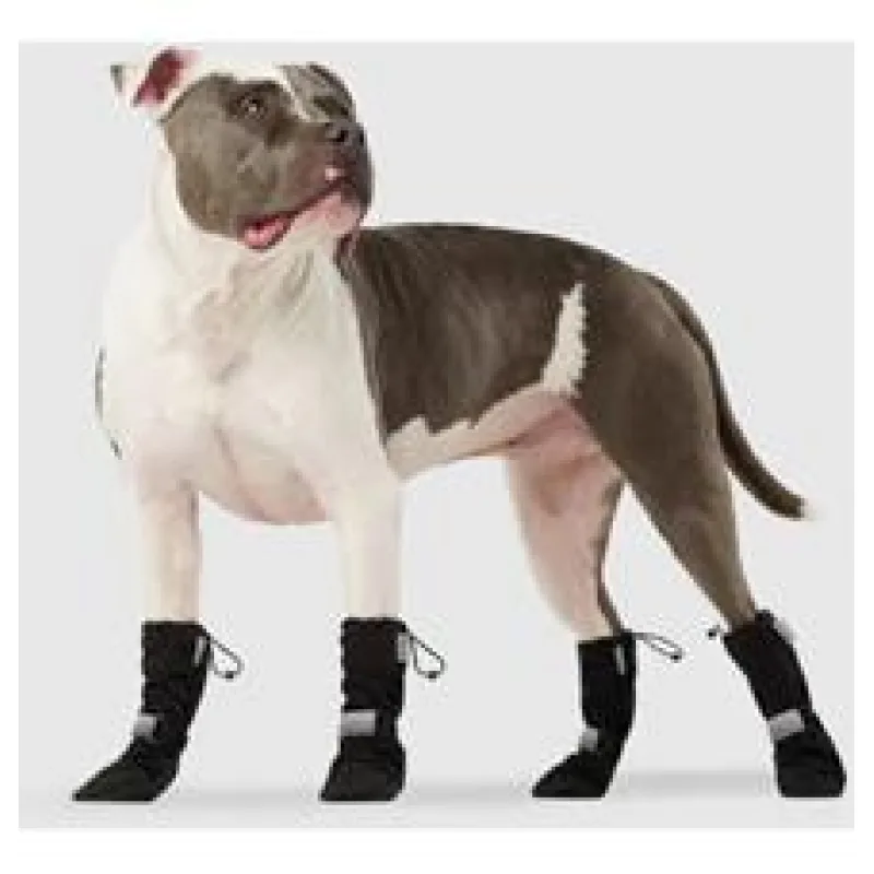 Botičky sada Canada Pooch 4 černé 4 ks