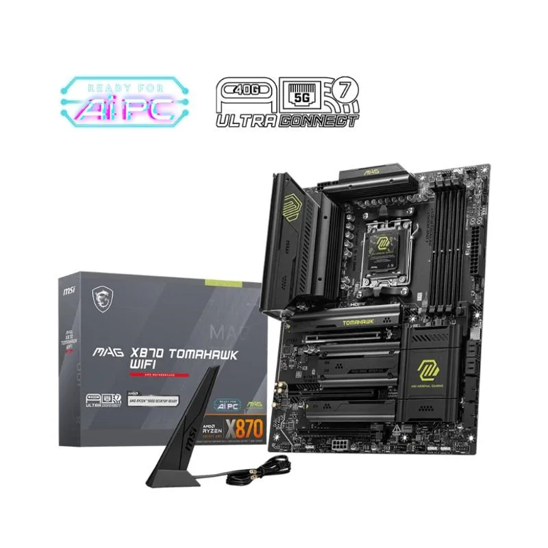 MSI MB Sc AM5 MAG X870E TOMAHAWK WIFI, AMD X870E, 4xDDR5, 1xHDMI, …