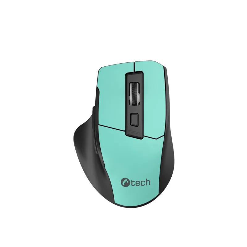 Myš C-TECH Ergo WLM-05, bezdrôtová, 1600DPI, 6 tlačidiel, USB nano…