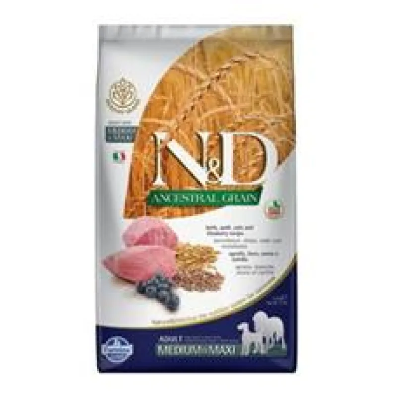 N&D LG DOG Adult M/L Lamb & Blueberry 2 x 12 kg