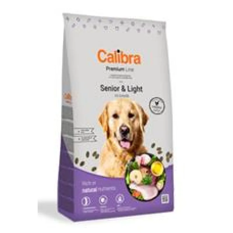 Calibra Dog Premium Line Senior&Light 12+3 kg