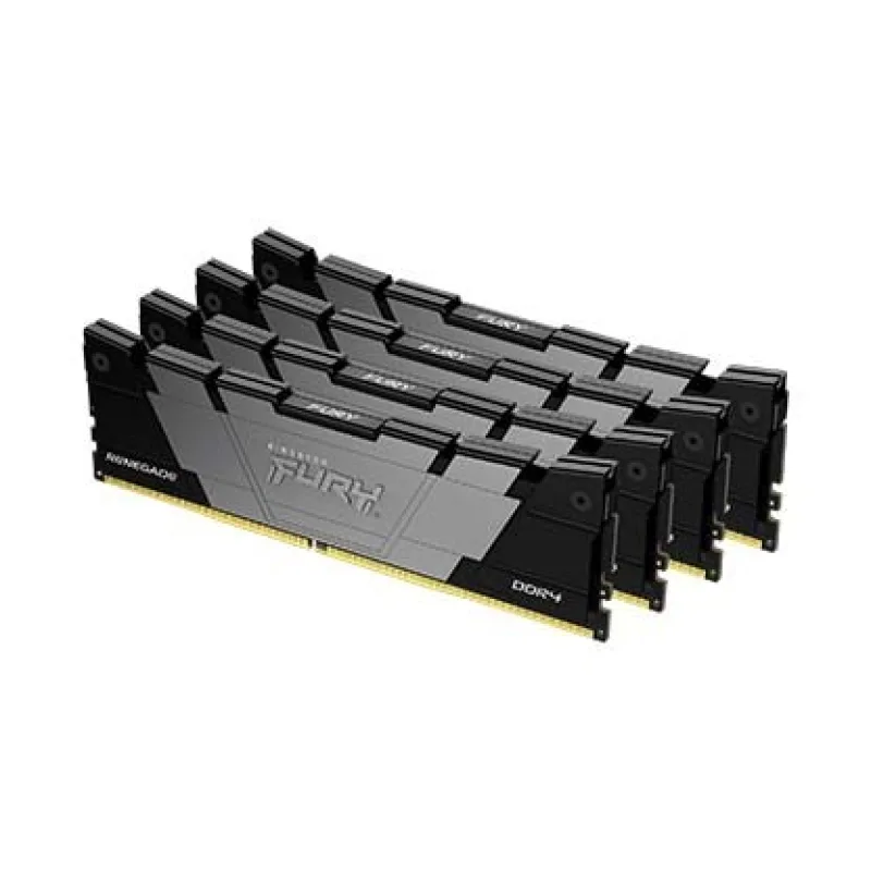 KINGSTON DIMM DDR4 64GB (Kit of 4) 3600MT/ s CL16 1Gx8 FURY Renegade…