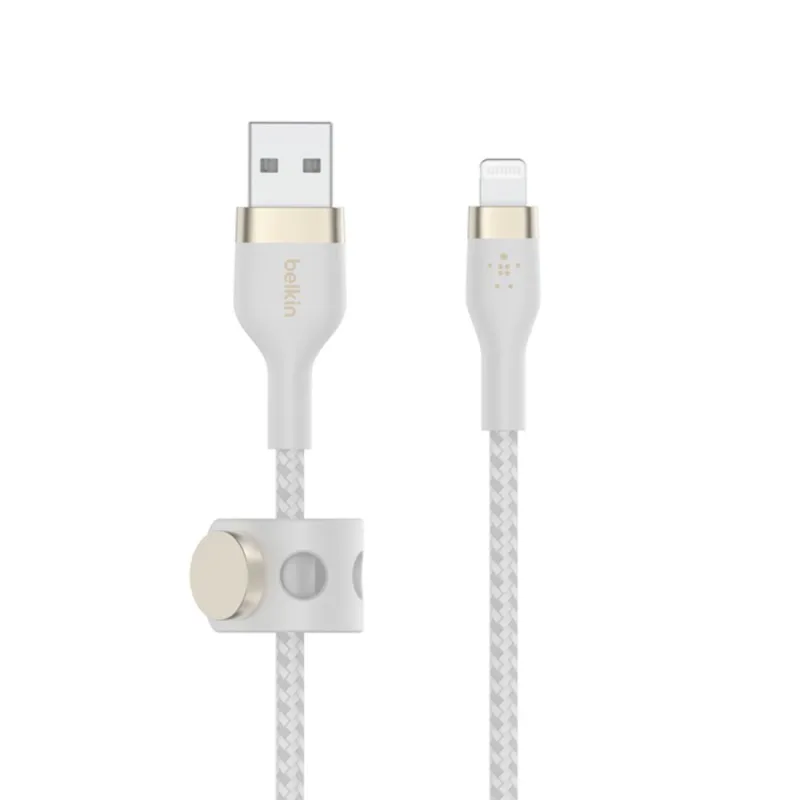 Belkin kábel Boost Charge Pro Flex USB-A to Lightning 3m - White…