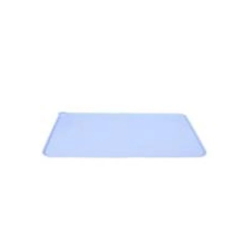Podložka hladká SILICONE pod misku, modrá L Zolux 55 cm x 39 cm x 0,6 cm - modrá L