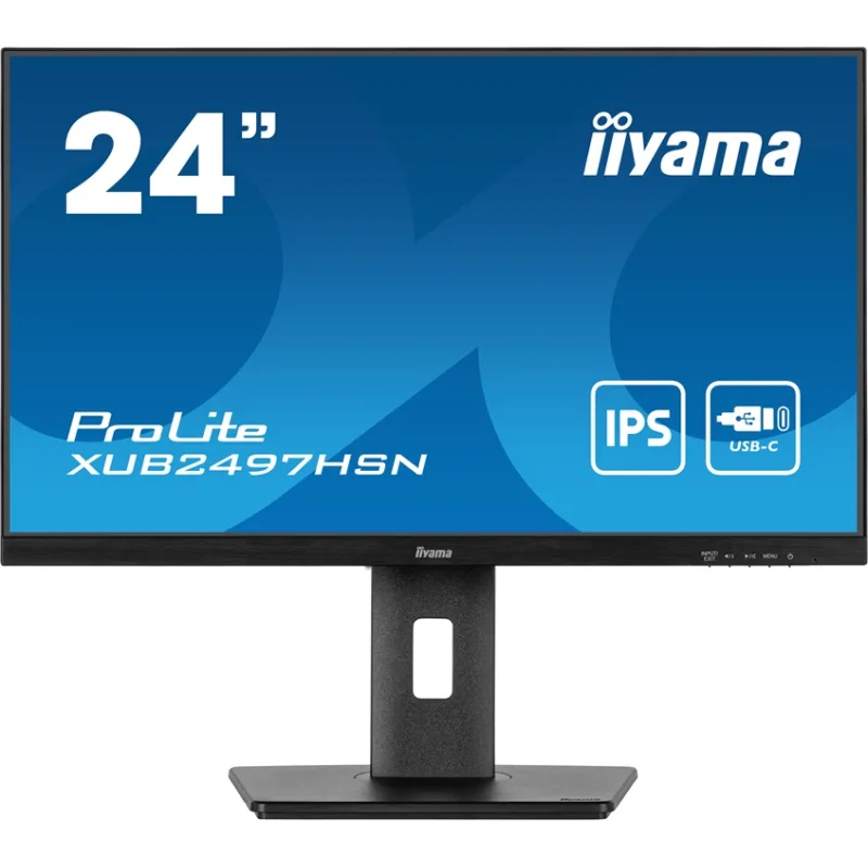 iiyama ProLite/ XUB2497HSN-B2/ 23, 8"/ IPS/ FHD/ 100Hz/ 1ms/ Black/ 3R…
