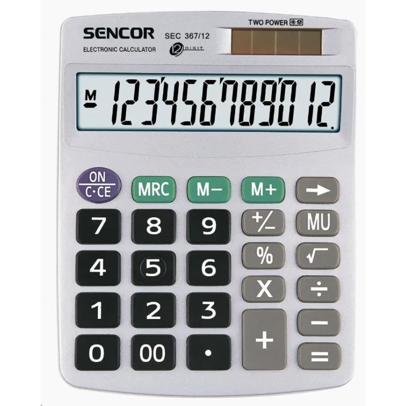Sencor kalkulačka SEC 367/ 12 SEC 367/ 12