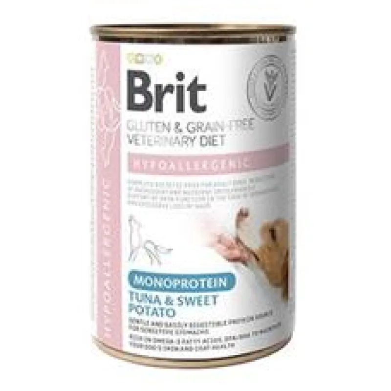 Brit VD Dog GF konz Mono Protein Hypoall. Tuna 400g