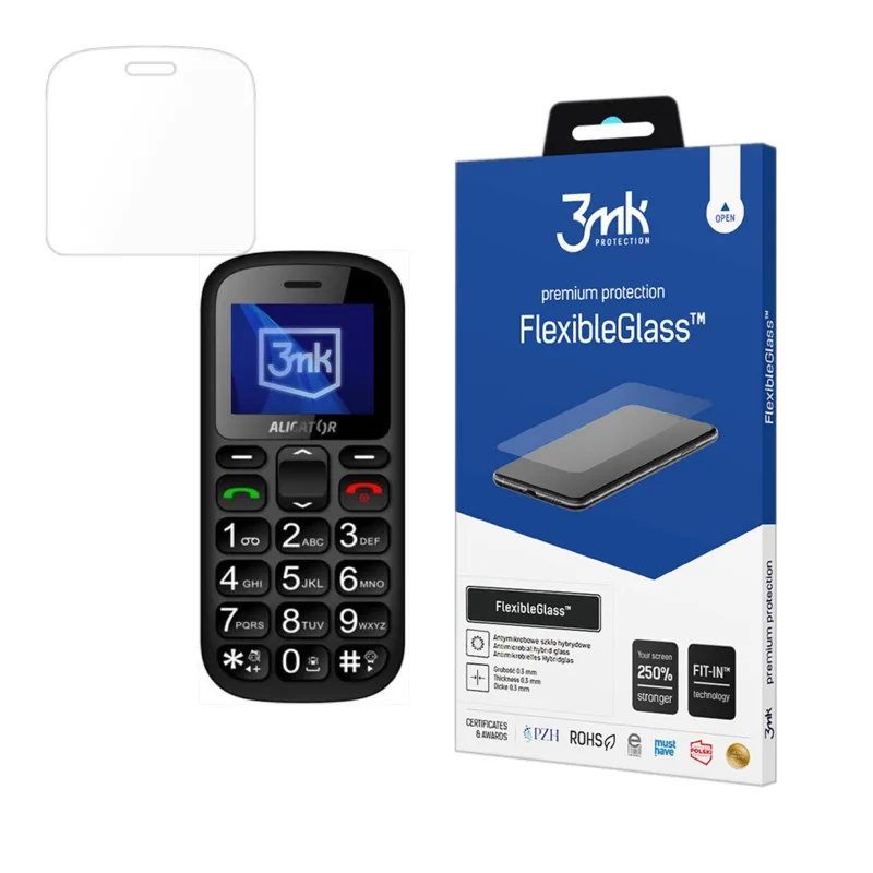 3mk hybridní sklo FlexibleGlass pro Aligator A321 Senior 5903108645034