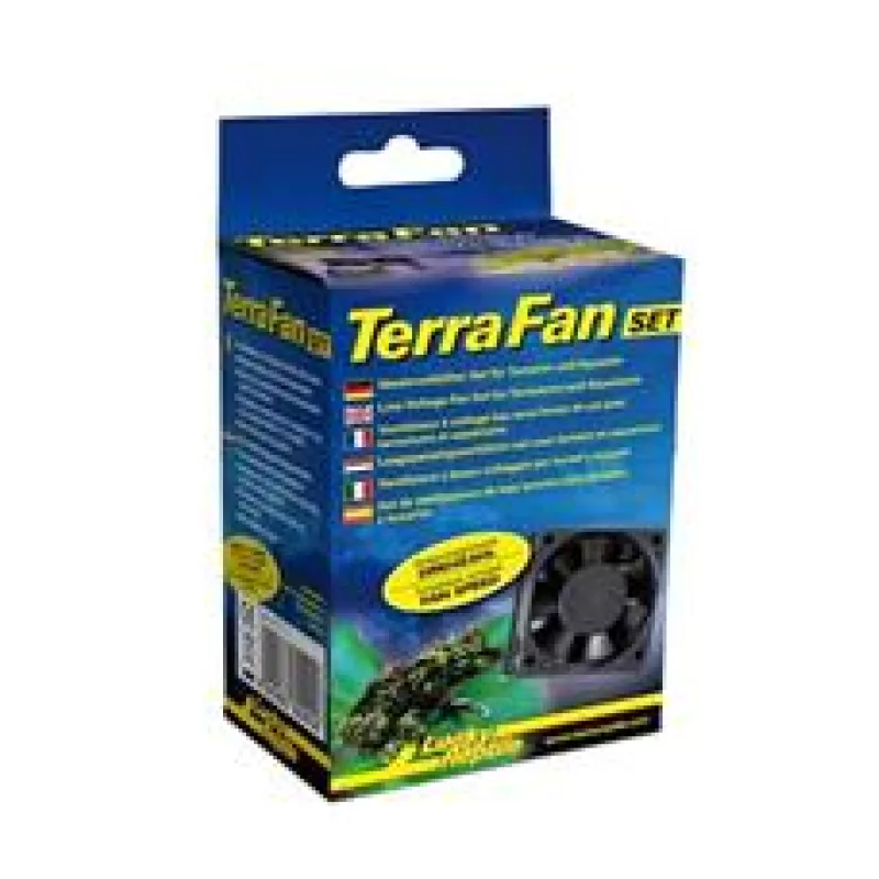 Ventilátory Lucky Reptile Terra Fan Set A/C adaptér + 2 ventilátory