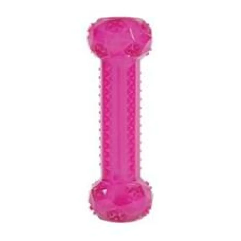 Hračka pes kost TPR POP STICK Zolux 25cm tyrkys