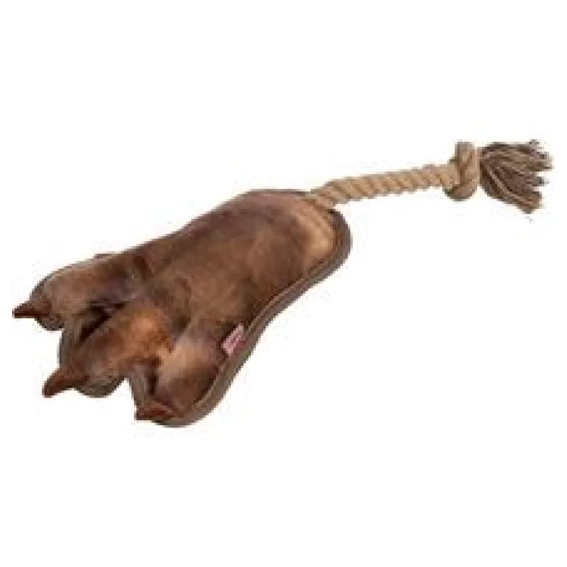 PAW, tlapa na laně se zvukem, 35 cm, plyš 1 ks