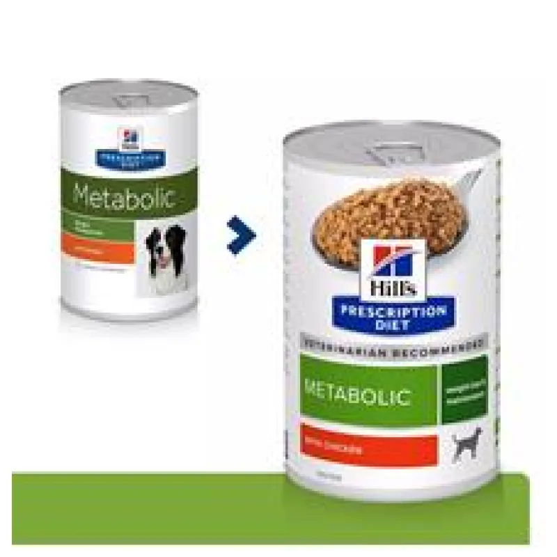 Hill’s Can. PD Metabolic Chicken Konz. 370g