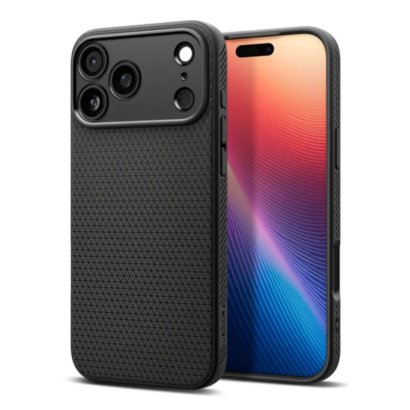 Spigen kryt Liquid Air pre iPhone 17 Pro Max - Matte Black ACS10265