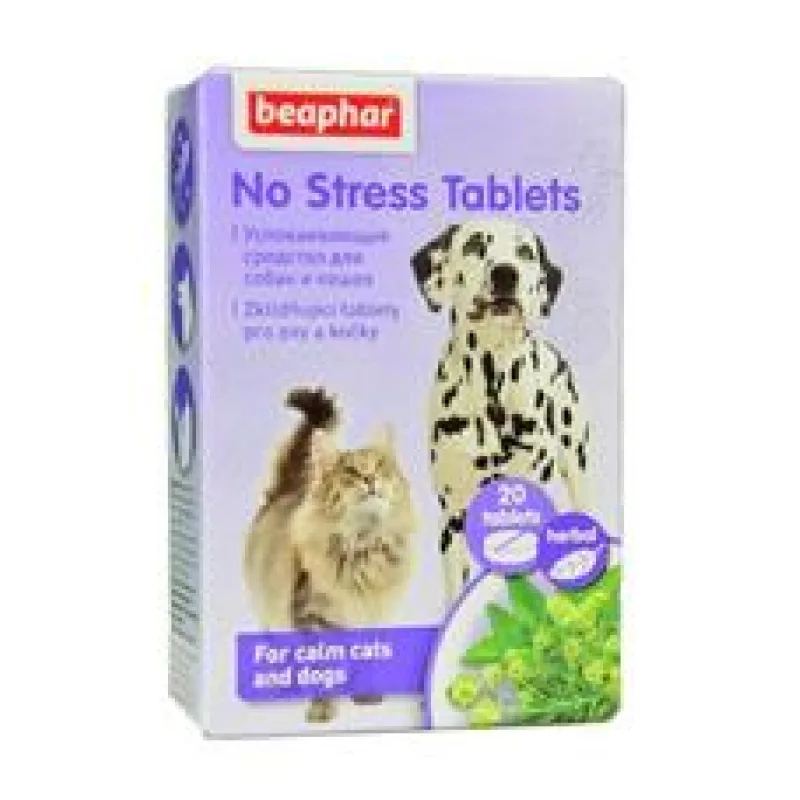 Beaphar No Stress Tablety pro psy a kočky 1balení/20ks