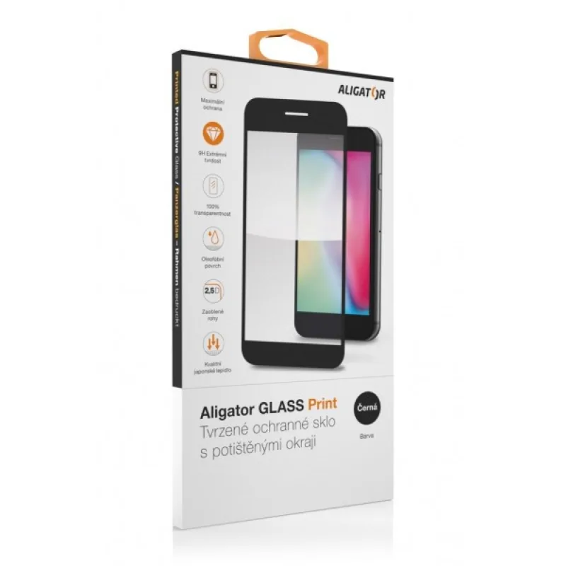 Aligator ochranné tvrdené sklo GLASS PRINT, Samsung Galaxy A14 4G/ 5G,…