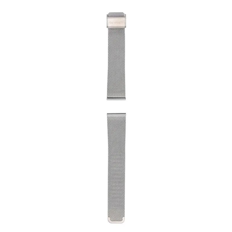 Garett univerzální řemínek 20 mm, stříbrný kovový, typ Mesh STRAP_SVR…