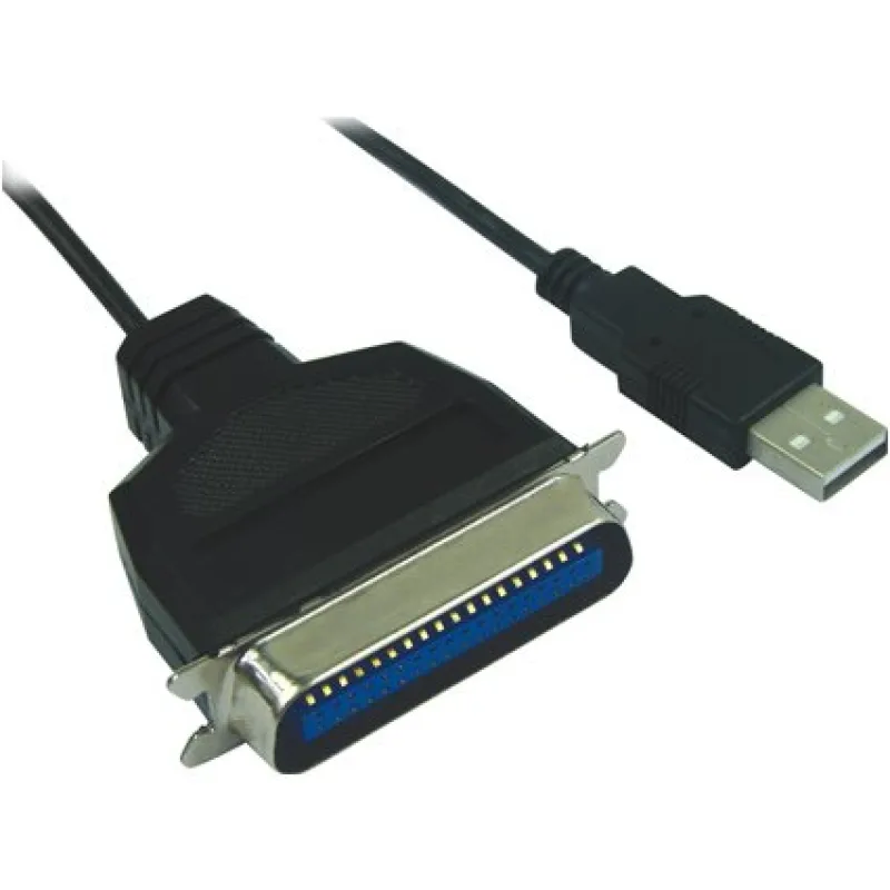 PremiumCord USB printer kábel USB na paralelný port LPT (CEN36M) kuprint