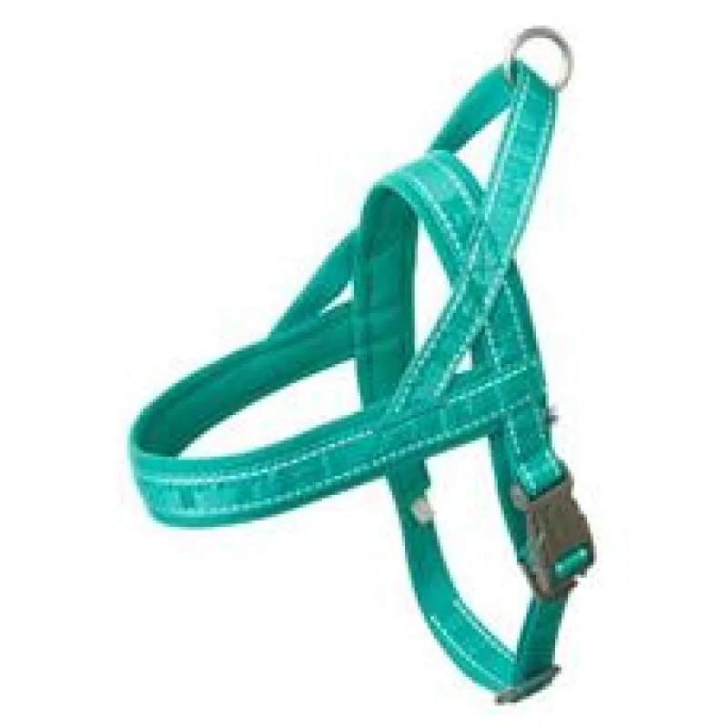 Postroj Hurtta Casual ECO paví zeleň 35-45cm