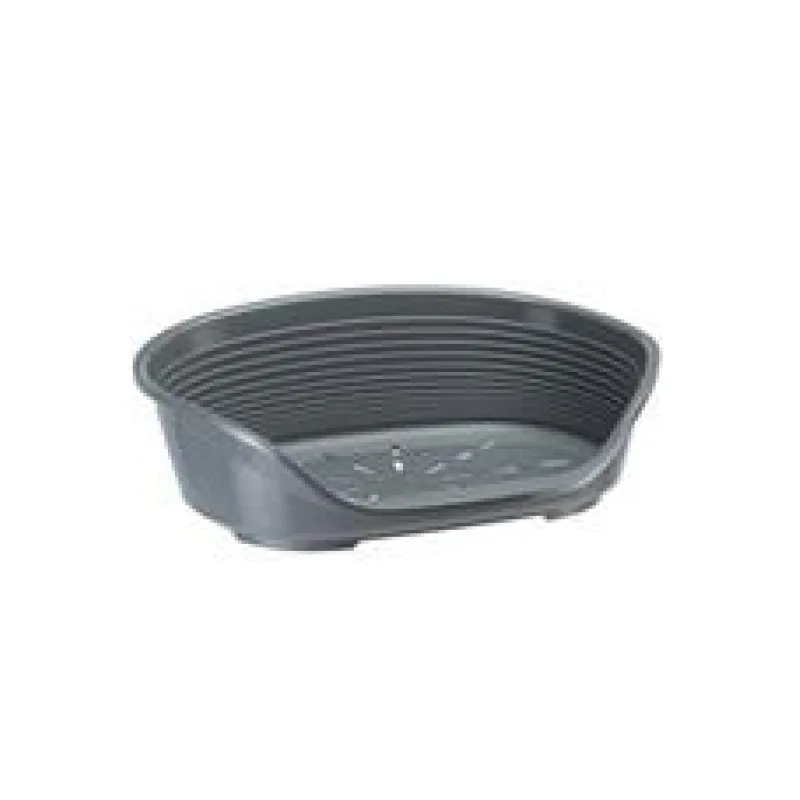 Pelech plast SIESTA DLX tm.šedý FP DLX 4 tm.šedý 61,5x45x21,5cm