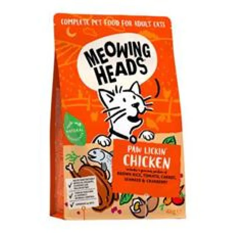 MEOWING HEADS Paw Lickin’ Chicken 4 kg+ 1,5kg balení zdarma