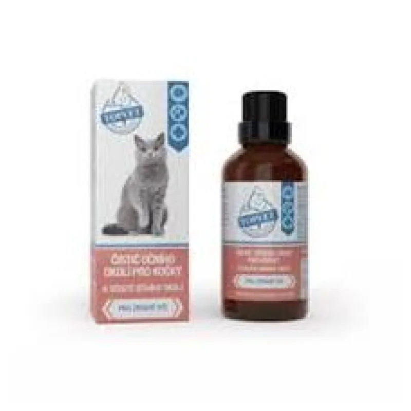 Čistič očního okolí pro kočky TOPVET 50ml