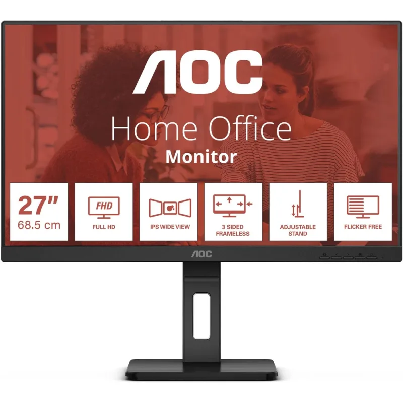 AOC/ Q27E3UMF/ 27"/ VA/ QHD/ 75Hz/ 4ms/ Black/ 3R Q27E3UMF