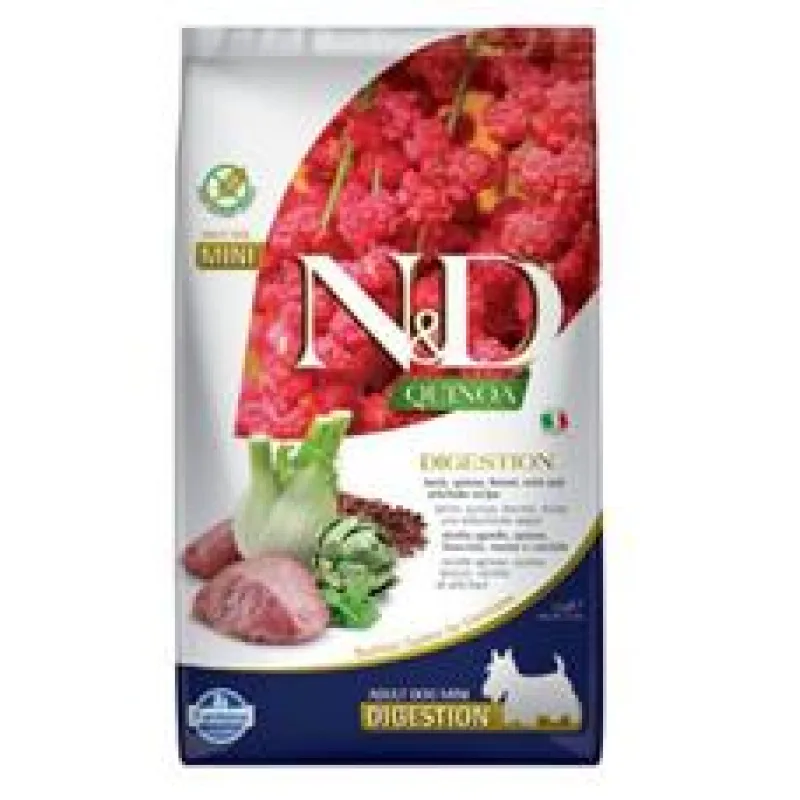 N&D Quinoa DOG Digestion Lamb & Fennel Mini 800 g
