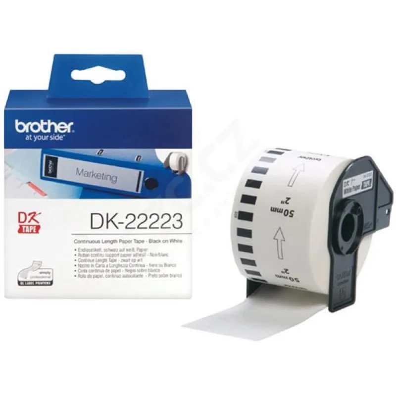 BROTHER DK-22223 kotúč papiera (50 mm x 30.48 m) DK22223