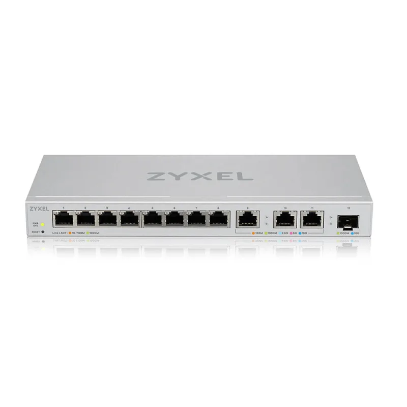 ZYXEL XGS1250-12, 12-Port Gigabit webmanaged switch XGS1250-12-ZZ0102F