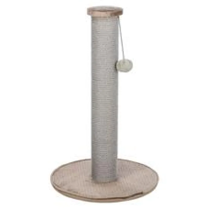 Škrabací sloupek LIVIA s plyšovou kuličkou 64 cm